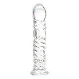 Sexus Glass Dildo Clear 16cm - Naughty by Nature Adult Store