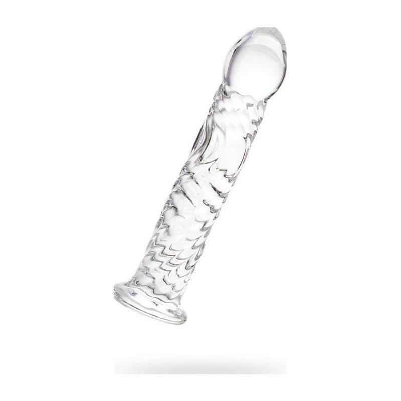 Sexus Glass Dildo Clear 16cm - Naughty by Nature Adult Store