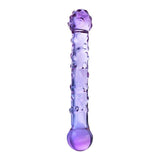 Sexus Glass Dildo Duo Pink 19.6cm - Adult Toys