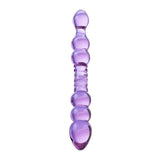 Sexus Glass Dildo Mauve 22.8cm - Naughty by Nature Adult Store