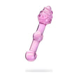 Sexus Glass Dildo Pink 17cm - Adult Toys