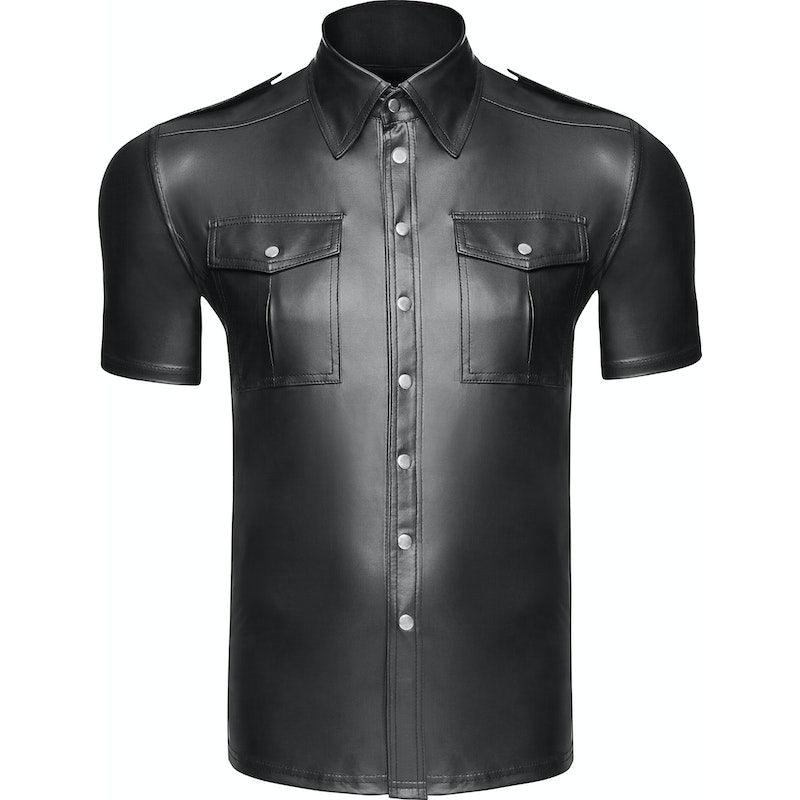 Sexy And Elegant Shirt With Front Pockets - Lingerie