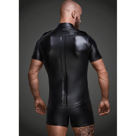Sexy And Elegant Shirt With Front Pockets - Lingerie