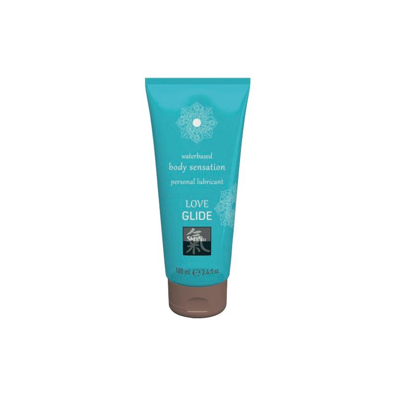 Shiatsu Love Glide Water Based Lubricant - Skin Friendly & Tasteless 100ml - Lotions & Potions