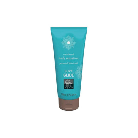 Shiatsu Love Glide Water Based Lubricant - Skin Friendly & Tasteless 100ml - Lotions & Potions