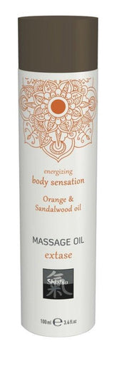 Shiatsu Massage Oil Extase Orange And Sandalwood Oil 100ml - Naughty by Nature Adult Store