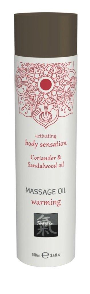 Shiatsu Massage Oil Warming Coriander And Sandalwood Oil 100ml - Lotions & Potions