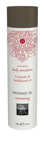 Shiatsu Massage Oil Warming Coriander And Sandalwood Oil 100ml - Lotions & Potions