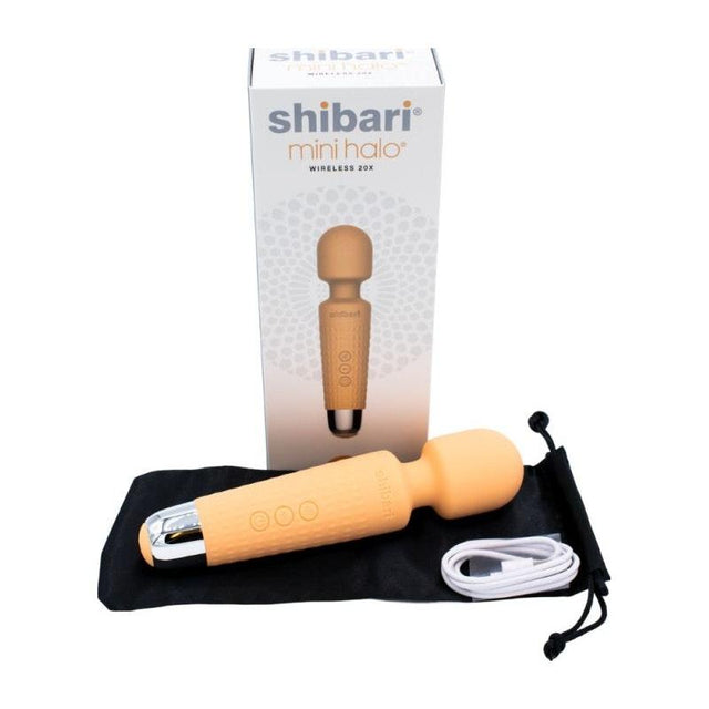 Shibari Mini Halo Wireless 20X Peach - Naughty by Nature Adult Store