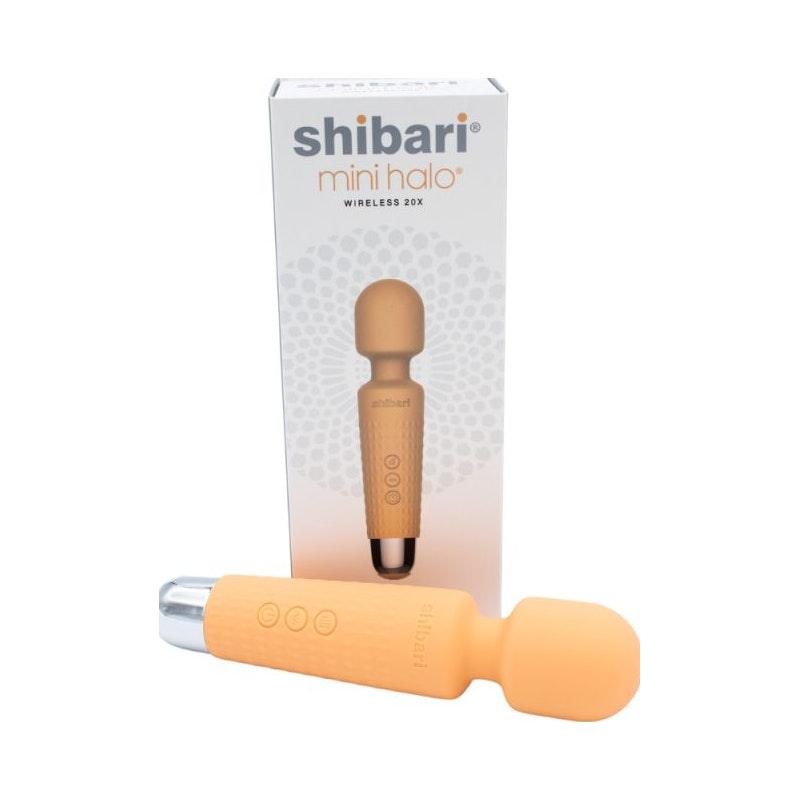 Shibari Mini Halo Wireless 20X Peach - Naughty by Nature Adult Store