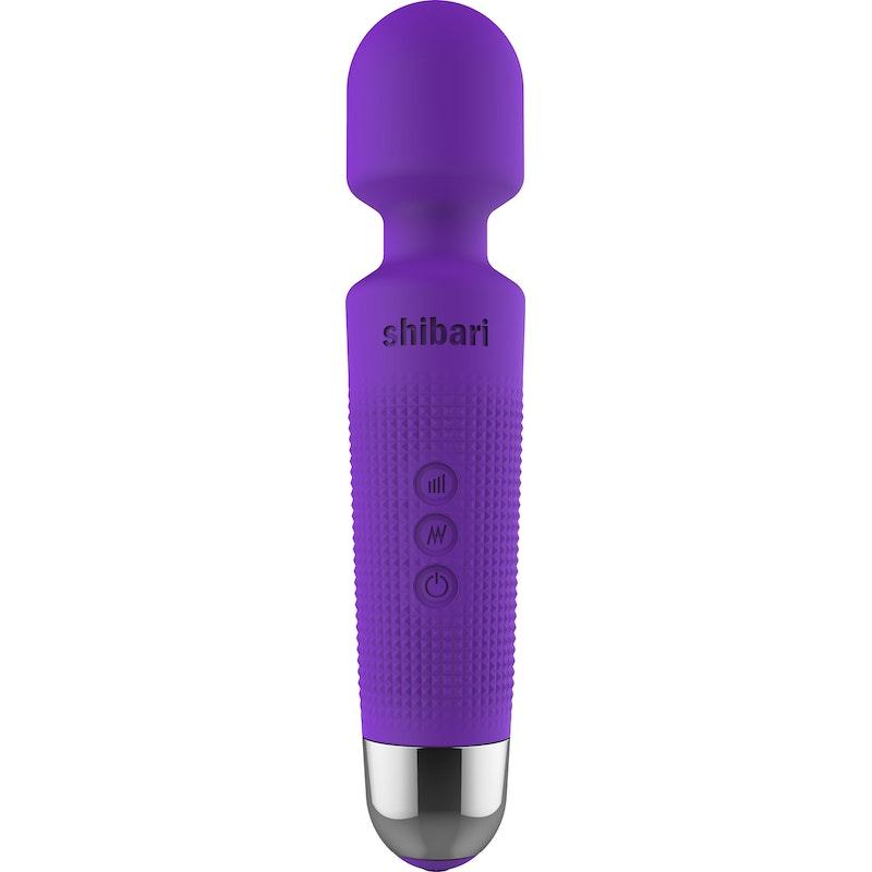 Shibari Mini Wand Halo 20X Purple - Adult Toys