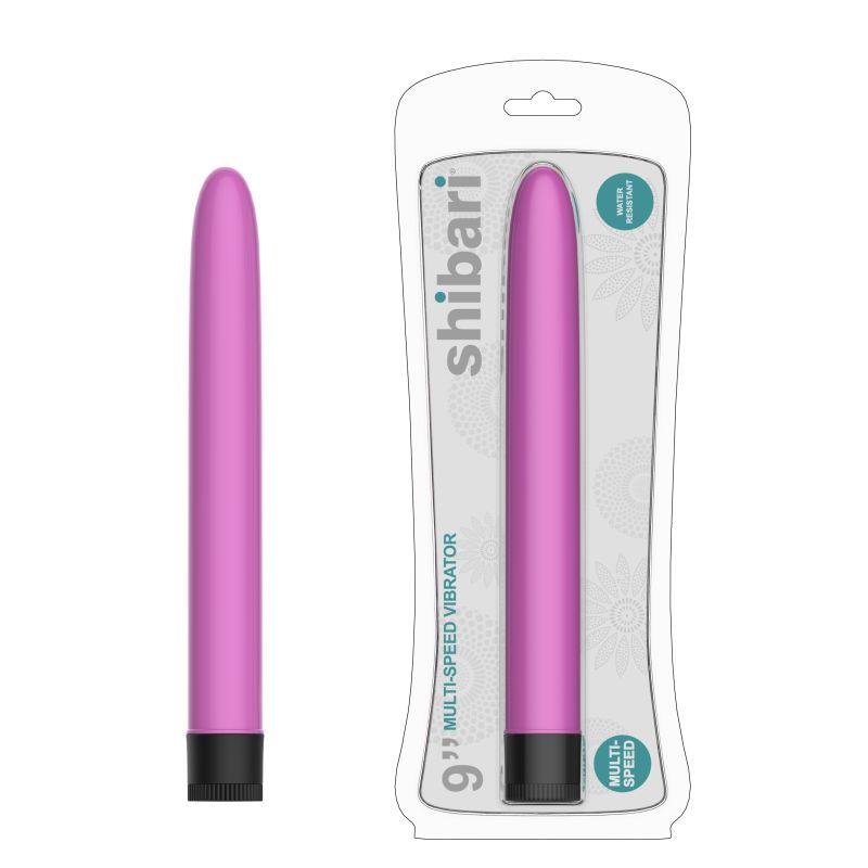Shibari Multi - Speed Vibrator 9in Pink - Adult Toys