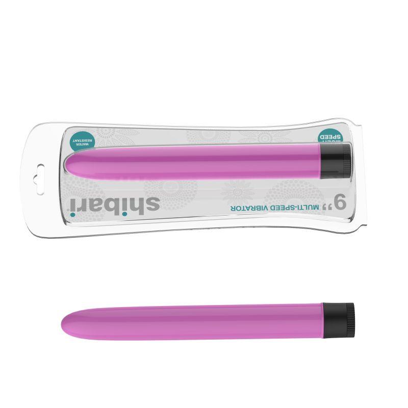 Shibari Multi - Speed Vibrator 9in Pink - Adult Toys