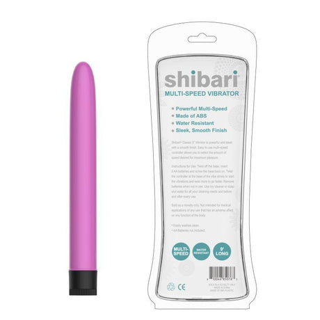 Shibari Multi-Speed Vibrator 9in Pink - Naughty by Nature Adult Store