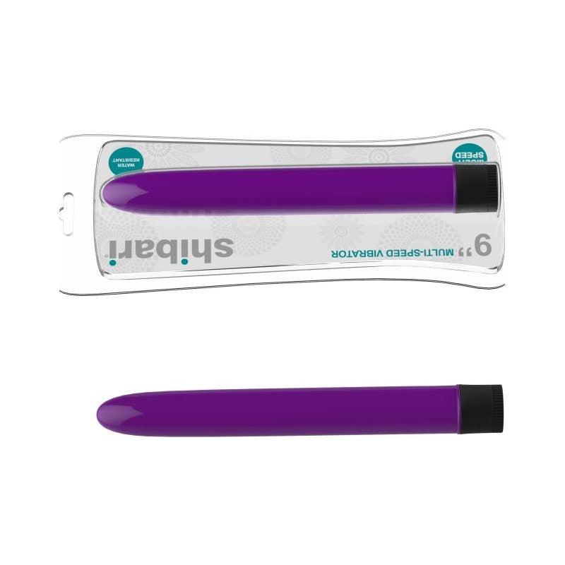 Shibari Multi - Speed Vibrator 9in Purple - Adult Toys