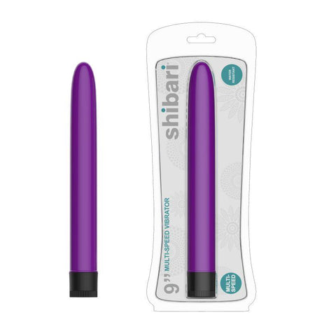 Shibari Multi-Speed Vibrator 9in Purple - Naughty by Nature Adult Store