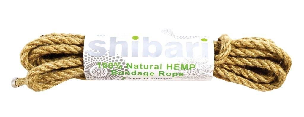 Shibari Rope 100% Natural Hemp 5m - Adult Toys