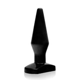 Si Novelties Medium Anal Butt Plug | Black Medical Grade Silicone - Adult Toys