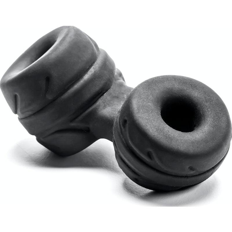 SilaSkin Cock And Ball Black - Adult Toys