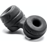 SilaSkin Cock And Ball Black - Adult Toys