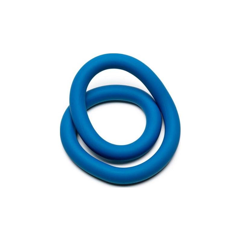 Silicone Hefty Wrap Ring 305mm Blue - Adult Toys