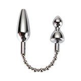 Silver Bullet Double Metal Plug - Naughty by Nature Adult Store