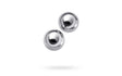 Silver Metal 2 Pc Vaginal Balls 2.5cm - Naughty by Nature Adult Store