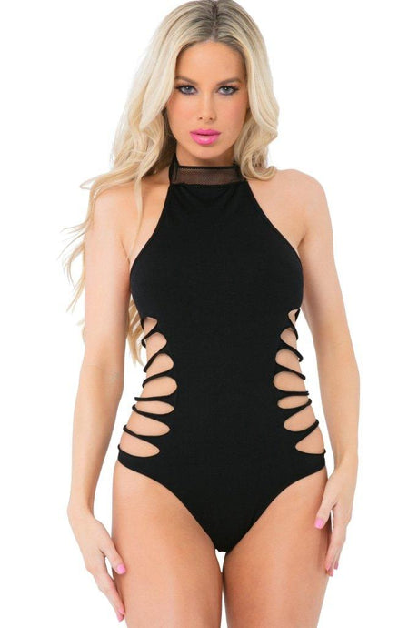 Slit N Spin Bodysuit - Naughty by Nature Adult Store