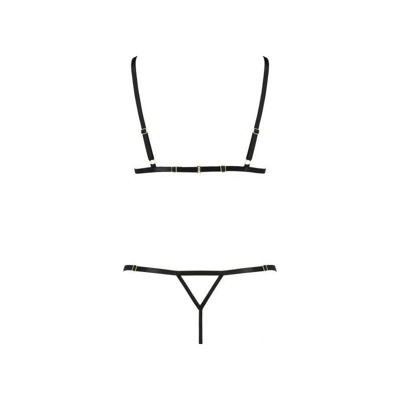 Solon 2 Pc Set Black - Lingerie