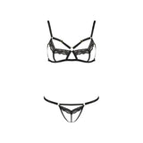 Solon 2 Pc Set Black - Lingerie