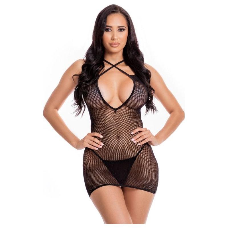 Spellbinding Mini Dress Black - Naughty by Nature Adult Store