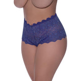 Split Crotch Boy Short Blueberry - Lingerie