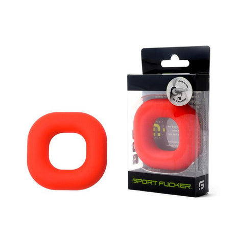 Sport Fucker Big Boner Ring - Red Cock Ring - COCK RINGS