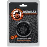 Sprocket Cockring Black - Adult Toys