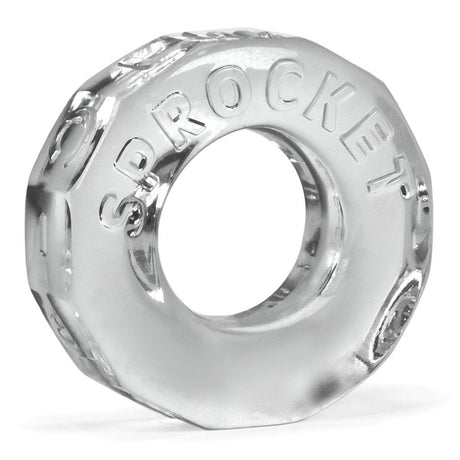 Sprocket Cockring Clear - Naughty by Nature Adult Store