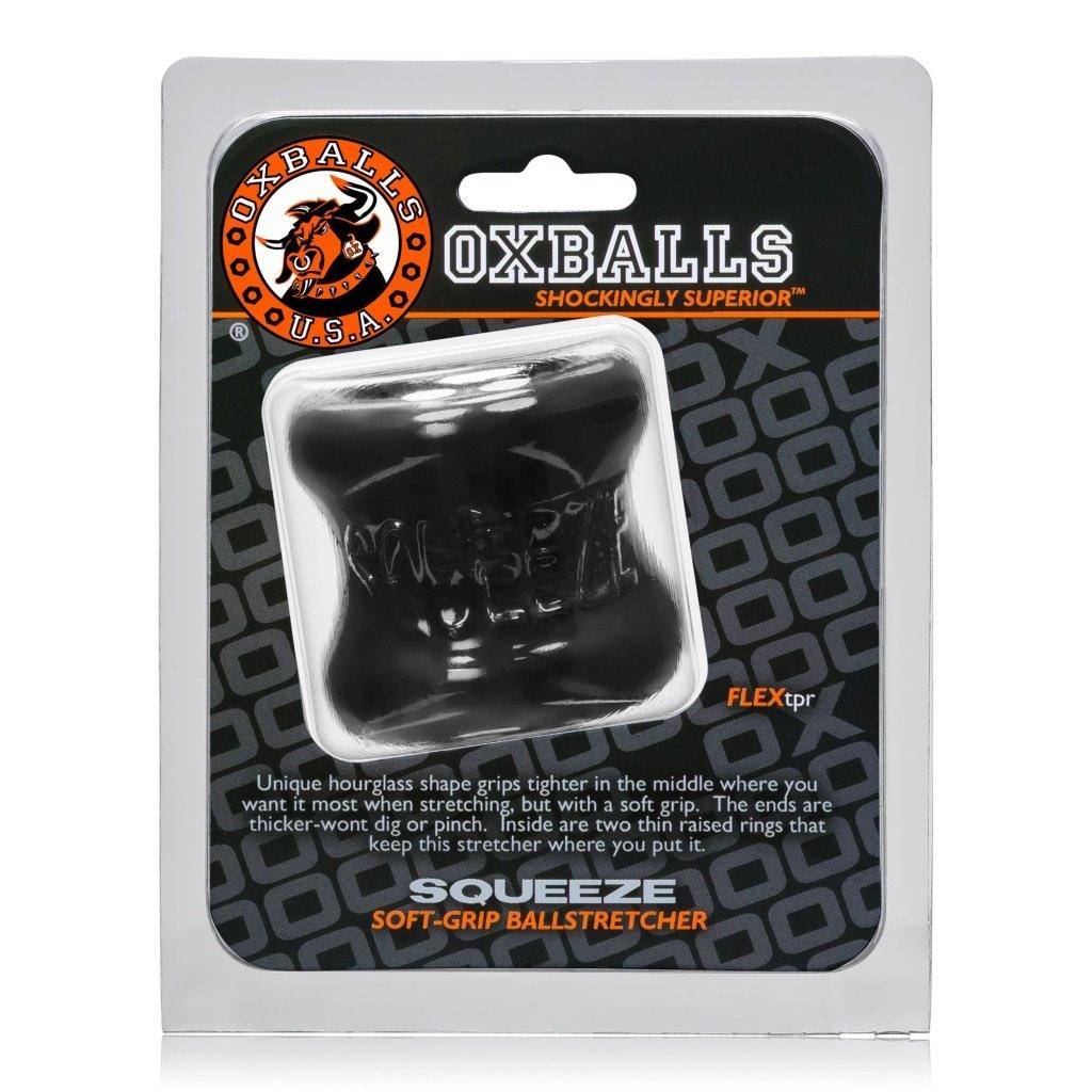 Squeeze Ball Stretcher Black - Adult Toys