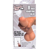 Squirting Dildo 8in with Syringe - Adult Toys