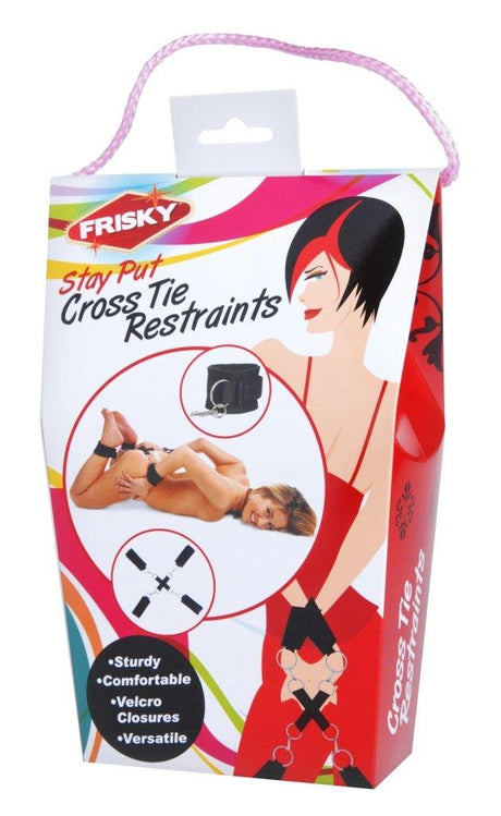 Stay Put Cross Tie Restraints - Adult Toys