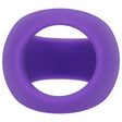 Stirrup Silicone Cock Ring Lilac - Adult Toys