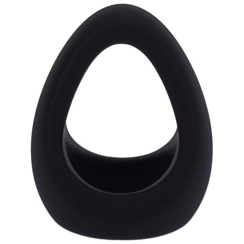 Stirrup Silicone Cock Ring Onyx - Naughty by Nature Adult Store