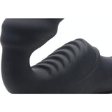 Strap U Slim Rider - Vibrating Silicone Strapless Strap - On Dildo - Adult Toys