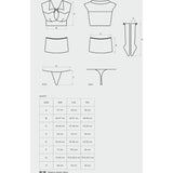 Student 4 Pc Costume - Lingerie