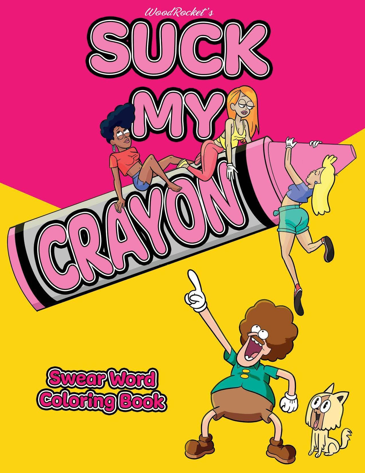 Suck My Crayon Colouring Book - Adult Toys