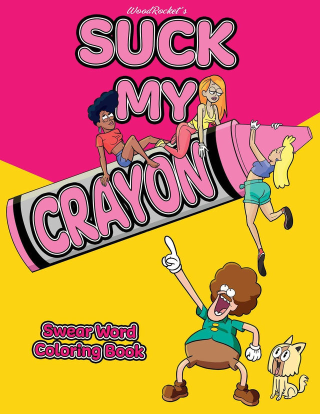 Suck My Crayon Colouring Book - Adult Toys