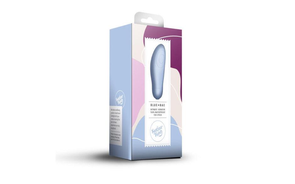 SugarBoo Blue Bae Layon Massager - Adult Toys