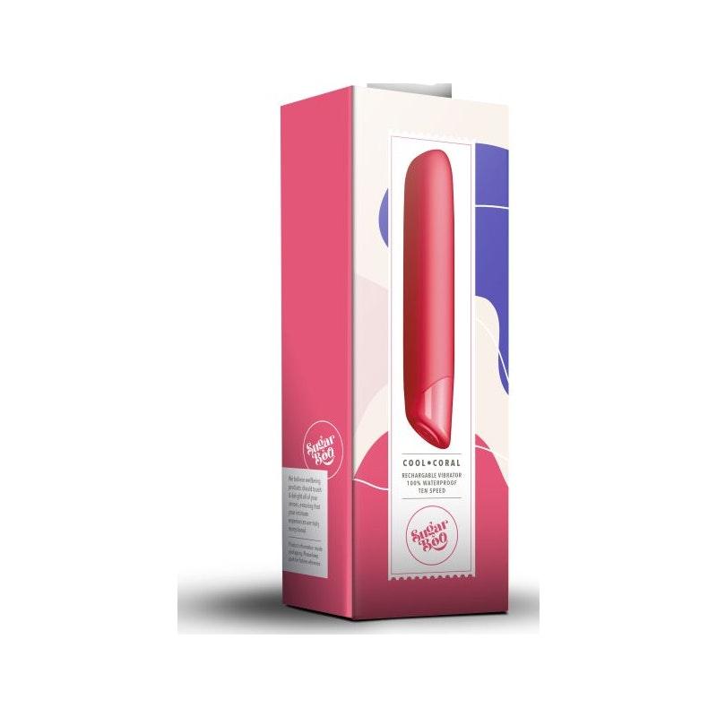SugarBoo Cool Coral Bullet Vibe - Adult Toys