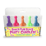 Super Fun Penis Party Candles - Party Novelty - Naughty by Nature Adult Store