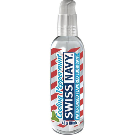 Swiss Navy Cooling Peppermint Lubricant 4oz/118ml - Naughty by Nature Adult Store