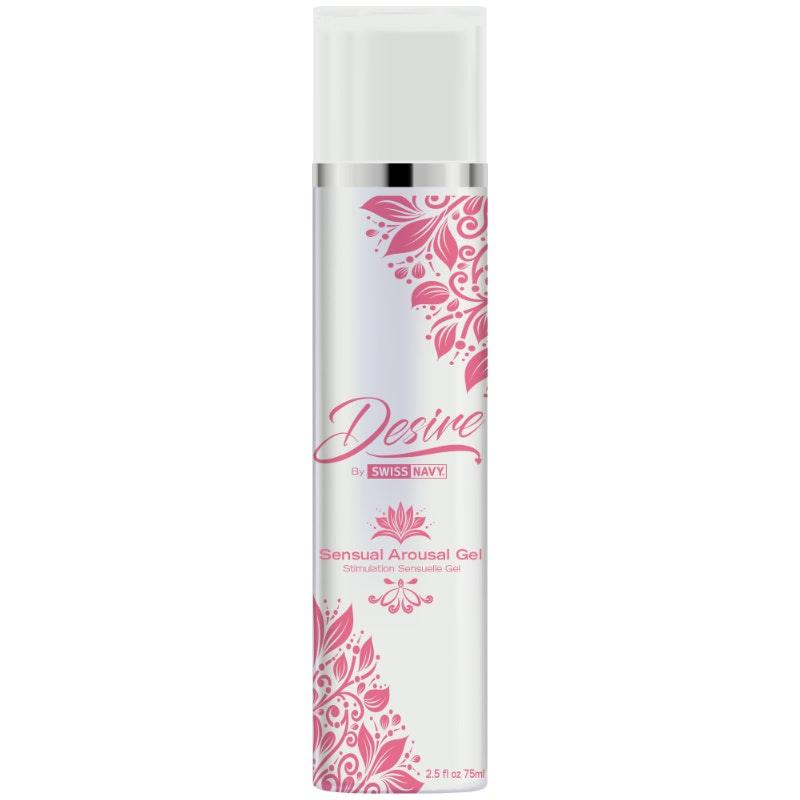Swiss Navy Desire Sensual Arousal Gel – Warming Stimulant, 2.5oz - Lotions & Potions