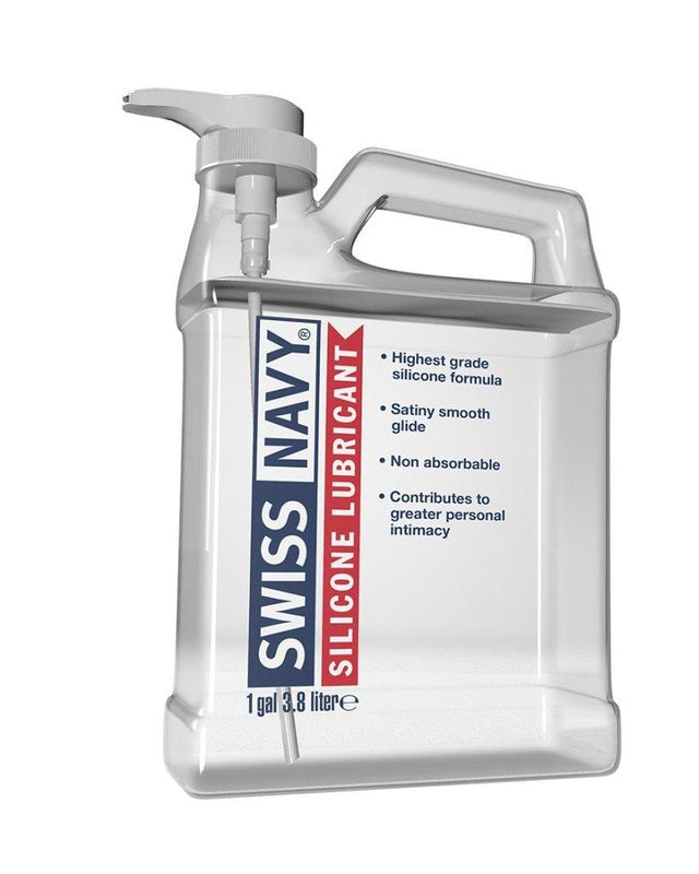 Swiss Navy Silicone Lubricant 1gal/3.8L - Naughty by Nature Adult Store